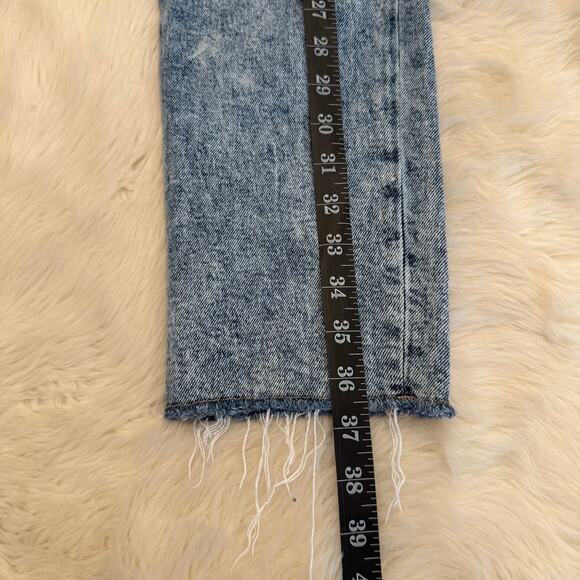 Hollister Ultra High Rise Patchwork Tapered Mom Jeans 3R - Picture 9 of 13